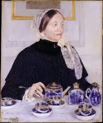 Lady at the Tea Table (১৮৮৫) – মেরি ক্যাসাট