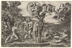 প্যারিসের বিচার (প্রায় ১৫২৮) - The Judgment of Paris (c. 1528)