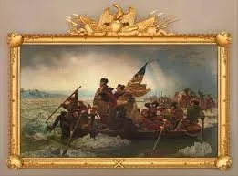 ওয়াশিংটন ডেলাওয়্যার অতিক্রম (১৮৫১) - Washington Crossing the Delaware (1851)